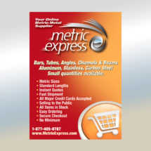 Metric Express Ad